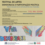 Festival de Artes Democracia e participação política